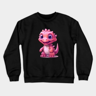 Cute Baby Dino Crewneck Sweatshirt